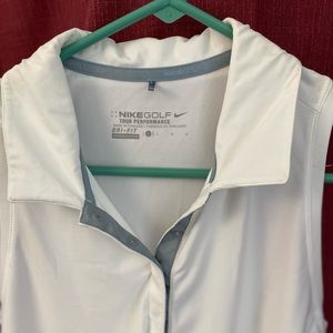 💥💥 Nike golf white jersey top Large